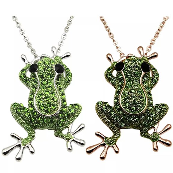 K-KED 2 Pcs Pin for Backpacks Frogs Women Brooch Clip Shawl Miss Man