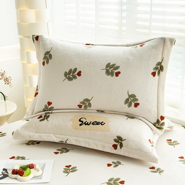 Birdeem Winter Velvet Pillowcase Velvet Pillowcase Velvet Warm Thickened Pillowcase Soft