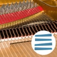 thumbnail image 4 of Piano Tuning Mutes Silicone Piano Maintenance 4Pcs 3.5X0.5X0.4In, 4 of 8