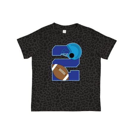 

Inktastic Football Birthday Party 2nd Bday Boys Gift Toddler Boy Girl T-Shirt