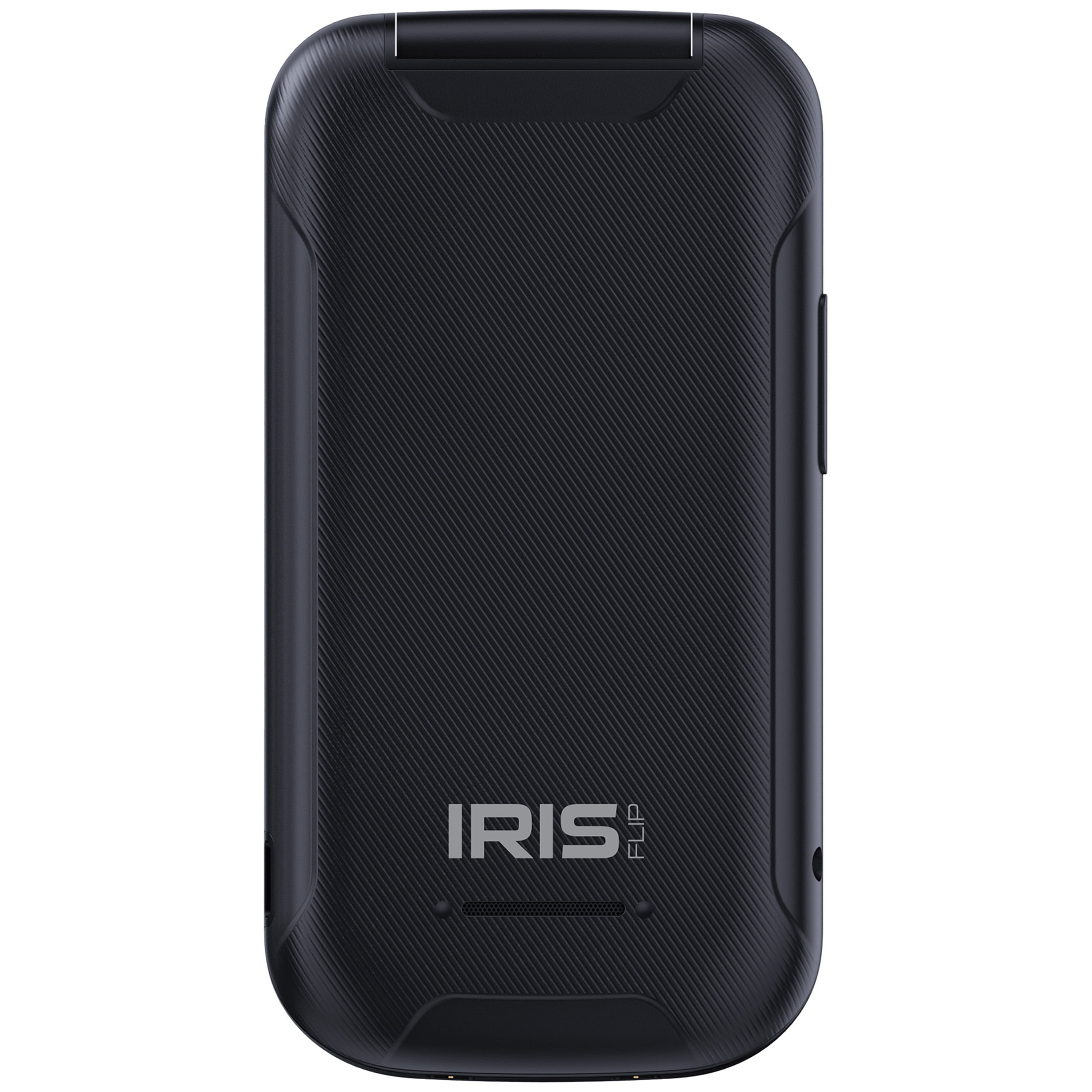 Consumer Cellular Iris, 8GB, Black - Flip Phone