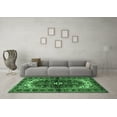 thumbnail image 3 of Ahgly Company Indoor Rectangle Persian Emerald Green Traditional Area Rugs, 2' x 5', 3 of 4