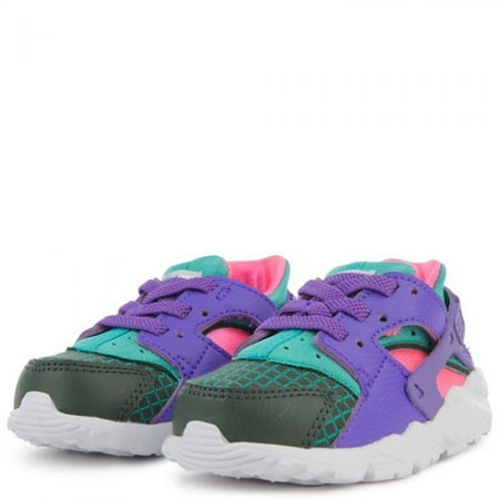 

Nike Huarache Run Ultra BQ7098-300 Toddler Green/Hyper Grape Sneaker Shoe HS2528 (5C)