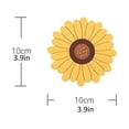 thumbnail image 2 of Ensemble de Table Tournesol Antidérapant Isolation Thermique Tapis Doux, 2 of 2
