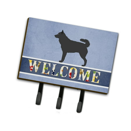 

Carolines Treasures BB8336TH68 Mudi Welcome Leash or Key Holder Blue Triple multicolor