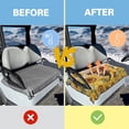 thumbnail image 5 of Aplkyhs Sunflower Highlands Cow Golf Cart Seat Cover Lightweight Lightweight Golf Blanket Compatible Club Car and More 2 Passenger Golf Carts Elastic Fashion, 5 of 7