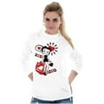 thumbnail image 3 of Retro Betty Boop Hugs Kisses XO Love Women's Long Sleeve T Shirt Brisco Brands L, 3 of 5