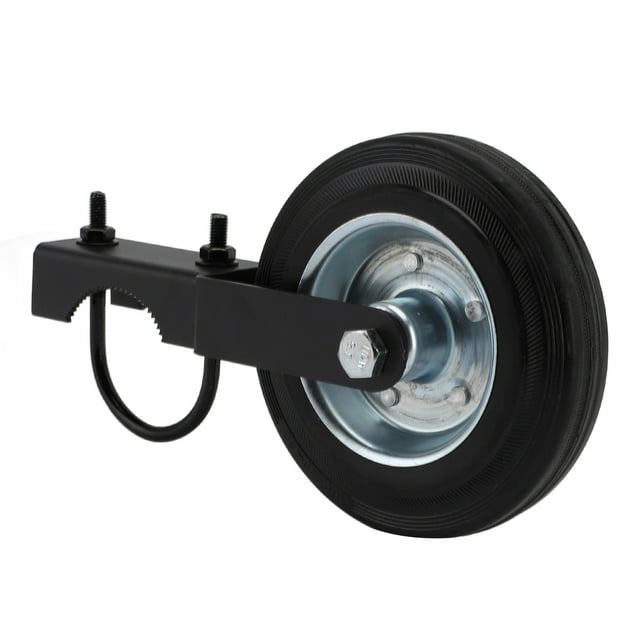 Roulette de Portail, Roue de Portail Robuste Antirouille Capacité 500lb Roue en Caoutchouc Solide pour Extérieur