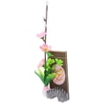 thumbnail image 4 of Japanese Style Sushi Plate Decoration with Artificial Flowers for Dish Decor Pink, 4 of 8