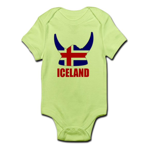 CafePress - Icelandic Viking "Iceland" Infant Bodysuit - Baby Light Bodysuit
