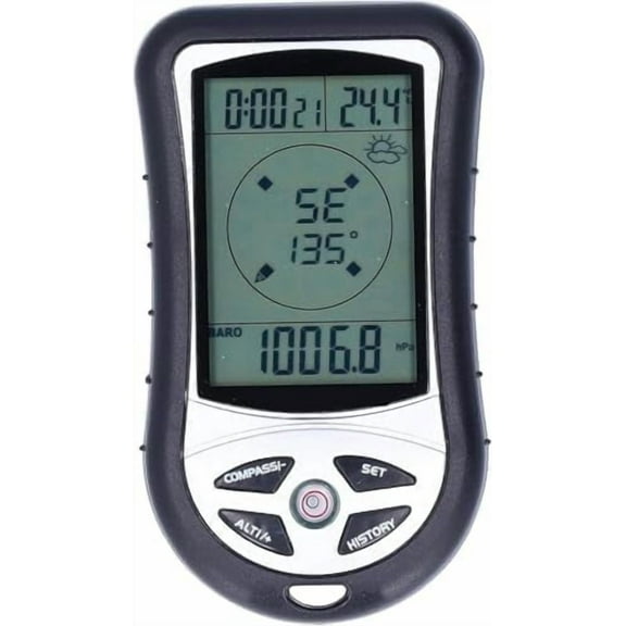 Digital Altimeter, Digital Compass, Hiking Thermometer, Barometer 8 in 1 for Hiking Outside -2300 to 29500FT 1100MBAR, 300mbar to 1100mbar$$Other