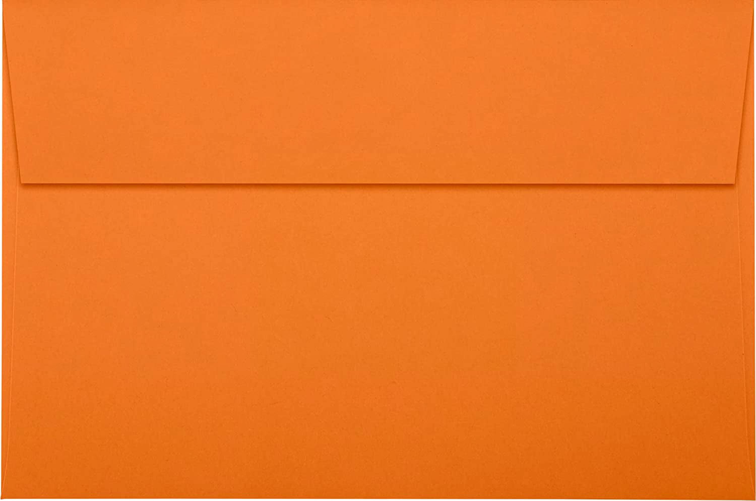 A9 Invitation Envelopes (5 3/4 x 8 3/4) - Mandarin (50 Qty.)