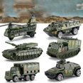 thumbnail image 1 of Juego de 6 coches de juguete de metal fundido a presión, modelos de coches de aleación, para niños pequeños., 1 of 4