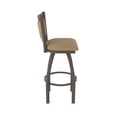 thumbnail image 4 of 870 Hadleigh 25" Swivel Counter Stool with Bronze Finish and Canter Sand Seat and Back, 4 of 5