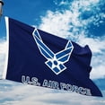 thumbnail image 2 of US Air Force Flag United States Banner Polyester 3x5 Foot Flags Vivid Color and UV Fade Resistant Flag Outdoor Banner, 2 of 6