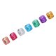 thumbnail image 3 of Fugacal Dreadlocks Bead, Colorful 100pcs Hair Braid Ring Portable resistente al desgaste para hombres y mujeres para fiesta de baile para reunión familiar Fugacal No se aplica, 3 of 6