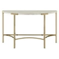 thumbnail image 2 of Bowery Hill Modern / Contemporary Metal Sofa Table in Gold Champagne, 2 of 7