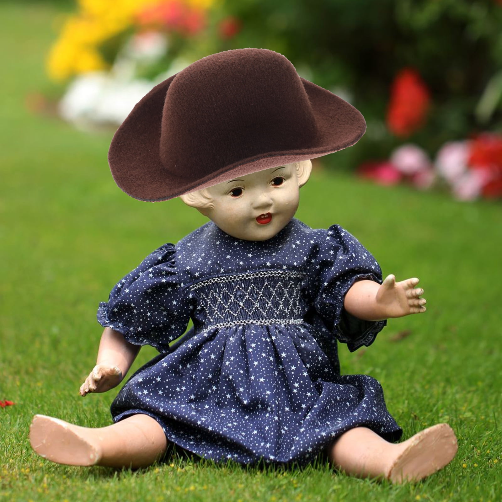 6 Pcs Mini Cowboy Hat Tiny Cowgirl Miniature Small Dog Toys Cute Party Stuff Sombrero Vaquero Para Nino Doll Hats Dolls Walmart