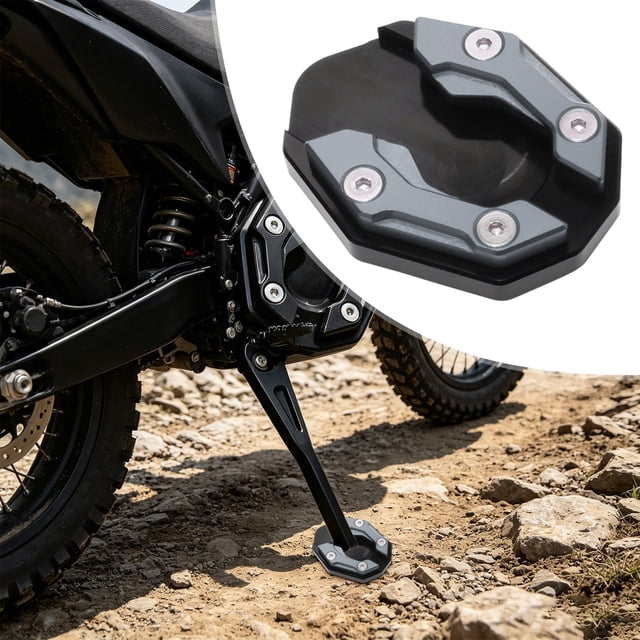 EQWLJWE Household Essentials Tools Home Improvement,Suitable for Motorcycle Modification Adding A Larger Saddle To Side Support Antis-Slipss Footrest