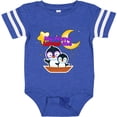 thumbnail image 3 of Inktastic My Nana Loves Me Penguin Boys or Girls Baby Bodysuit, 3 of 5