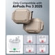thumbnail image 2 of Funda Impermeable para AirPods Pro 3 MoKo con Cierre Seguro Caqui, 2 of 8
