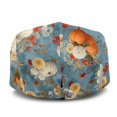 thumbnail image 3 of Chririnla Thanksgiving All-Match Newsboy Hat Featuring Pumpkin Goose, Wrinkle-Resistant Adjustable Soft Polyester Cap for Autumn Street Outdoor, 3 of 4