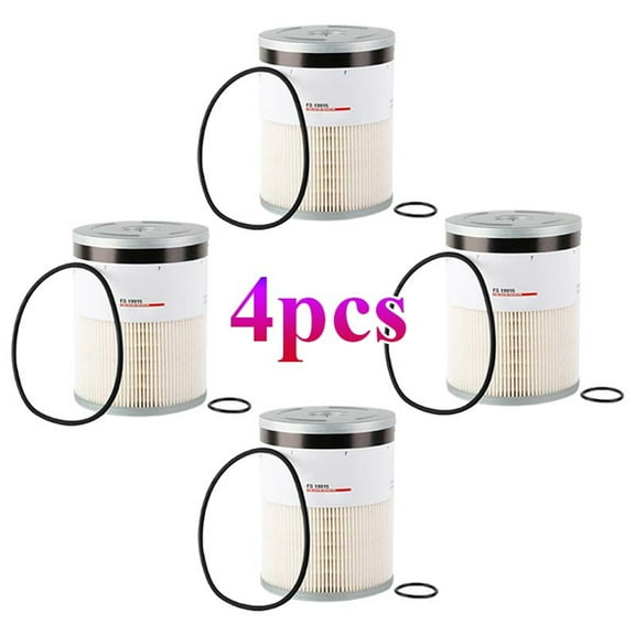 4x New FS19915 For Fuel Water Separator Filter Kit A0000903651 US STOCK