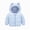 Light blue, variant on Toddler Baby Winter Puffer Coat Cute Bear Hooded Kids Boys Girls Winter Windproof Warm Coats Bear Ears Hooded Padded Jacket Outwear