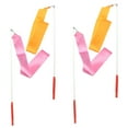 thumbnail image 3 of Minkissy 4 Pcs Guirlandes de Danse Gymnastique avec Bâton pour Exercice d'Art Rythmique Protection des Couleurs, 3 of 6