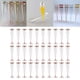 thumbnail image 4 of Paquete de 30 copas, , clásicas, premium, , copas de champán, plástico desechable para suministros de , cócteles, - oro and rosa Oro rosa, 4 of 9