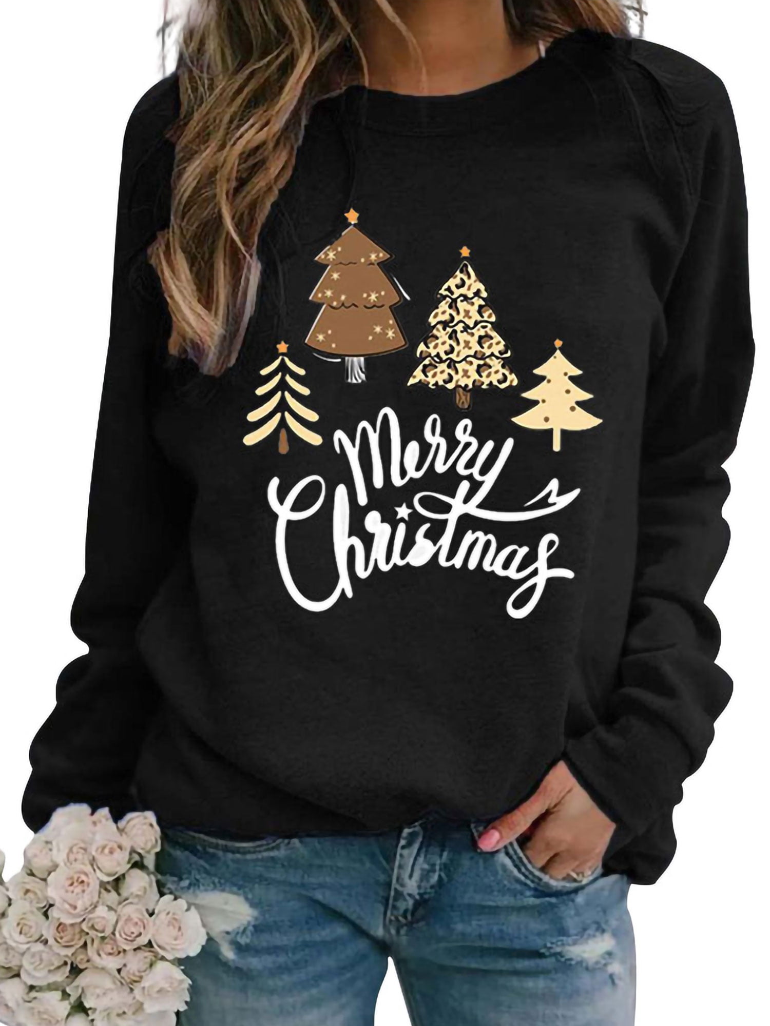 christmas sweatshirts women