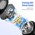 thumbnail image 2 of Auriculares con cable APETOO HiFi Stereo con micrófono de 3,5 mm, 2 of 7