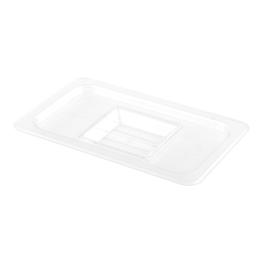 Met Lux Round Clear Plastic Food Storage Container Lid - Fits 6