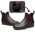 thumbnail image 4 of CHICVOMEY Women's Waterproof Chelsea Rain Boots Anti-Slip Rubber Ankle Boots for Gardening Walking & Outdoor Comfort Short Rainboots for Women, 4 of 8