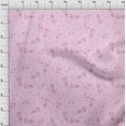 thumbnail image 3 of oneOone Silk Tabby Light Violet Fabric Florals Fabric For Sewing Printed Craft Fabric By The Yard 42 Inch Wide, 3 of 4