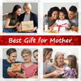 thumbnail image 4 of LHSHID Gifts for Mom Blanket I Love You Mom Gifts from Daughter or Son for Mother Unique Birthday Mothers Day Thanksgiving Gifts for Mom Double Sided Printed Blanket Merlot Red 60"x80", 4 of 4
