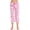 Pink - Time to Wine Down, variant on 100% Cotton Women's Capri Pajama Pants Sleepwear - Comfortable and Stylish (Pink - Time to Wine Down, Small)