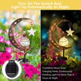 thumbnail image 4 of SHAR Solar Moon Garden Light - Decorative Outdoor LED Solar Light for Lawn, Path, Patio, Balcony, and Yard Decoration, 4 of 5