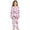 Pink, variant on ZHOGXU Dreamy Halloween Themed Long Sleeve Pajama Set Pumpkin Ghost Printed Kids Girls Sleepwear Comfortable Everyday Wear
