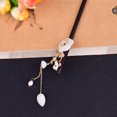 thumbnail image 3 of Miangastore Flower Hair Stick Ebony Dangle Tassel Hair Stick 1Pcs 7.1X1X1In, 3 of 9