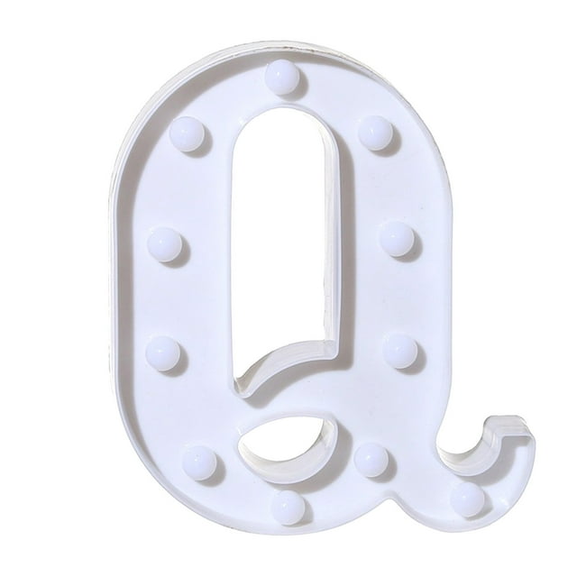 Led Letters Lights Alphabet Remote Control Alphabet Letter Lights Led Light Up White Plastic Letters Standin Led Lights Remote Control Remote Control Led Lights Light Up Letters for Party