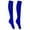 Blue, variant on Mens Knee-High Athletic Socks Football Long Socks Sport Knee High Large Soccer Rugby Stocks For Men Black Socks