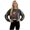 A1200 Gray, variant on Cropped Sweatshirt for Women Football Graphic Crewneck Long Sleeve Drop Shoulder Loose Fit Game Day Clothes Sporty Fashion Short Length Top