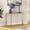 Brass, variant on Evelyn&Zoe Levi 44" Wide Trapezoid Console Table, Blackened Bronze