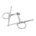 thumbnail image 4 of Stainless Steel Horse Bit, Fine Workmanship Horse Bit  For Horse Farm For 125mm Mouth, 4 of 8