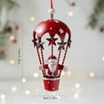 thumbnail image 2 of Christmas Decoration Ornament Pendant Christmas Tree Decoration White 6*11Cm, 2 of 8