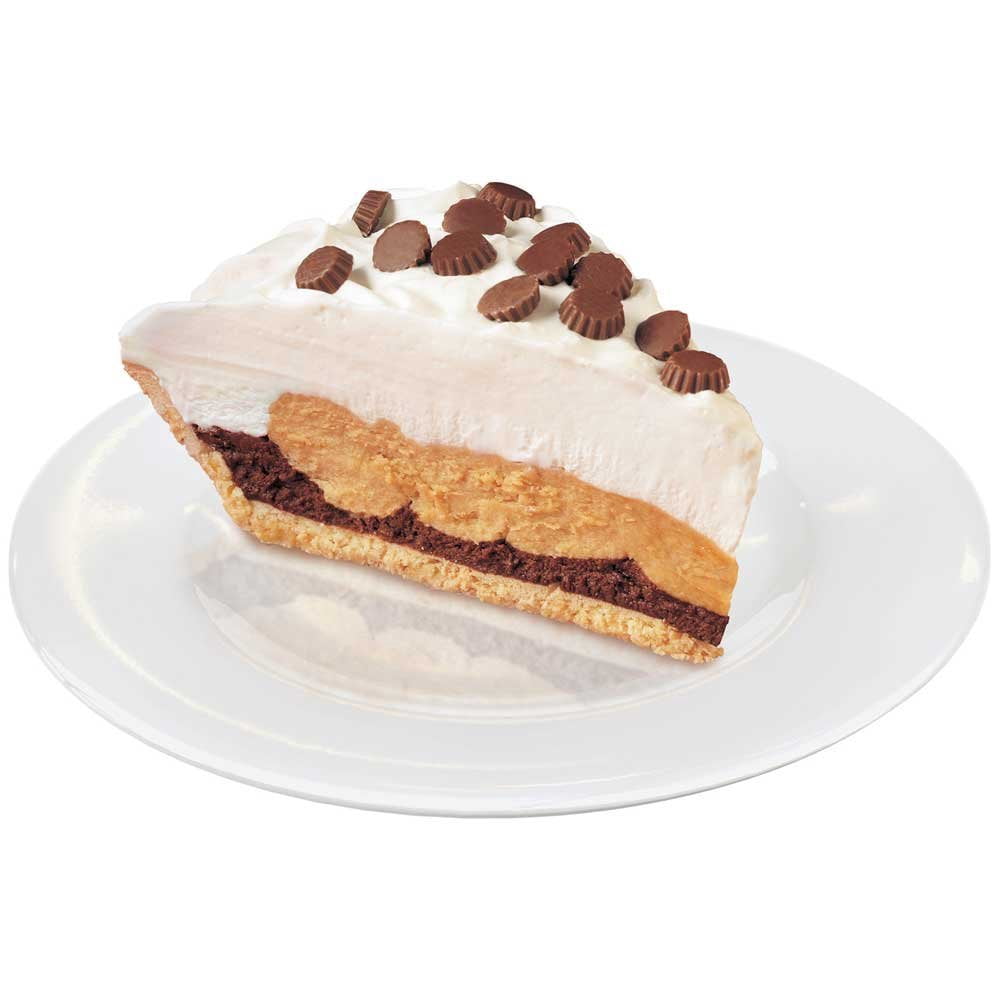Sara Lee Chef Pierre Peanut Butter Creme de la Cream Pie, 10 inch -- 4 per case.