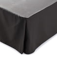 thumbnail image 3 of The Great American Store Cal King Bed Skirt Dark Grey Solid 15 Inch Tailored Drop Pleated Bed Skirt, Easy Fit Dust Ruffle, Soft Brushed Microfiber Ruffle Bed Skirt, Luxury Bedskirt, 3 of 4