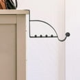 thumbnail image 3 of SHOWERORO 2Pcs Over The Door Hook For Door Hanging Organizer Simple Structure, 3 of 8