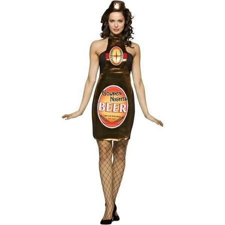 Adult Sexy Beer Bottle Costume